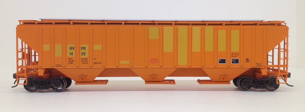 HO Scale 4750 Hopper - RVPR - Prairie Shadows Model Railway Co.