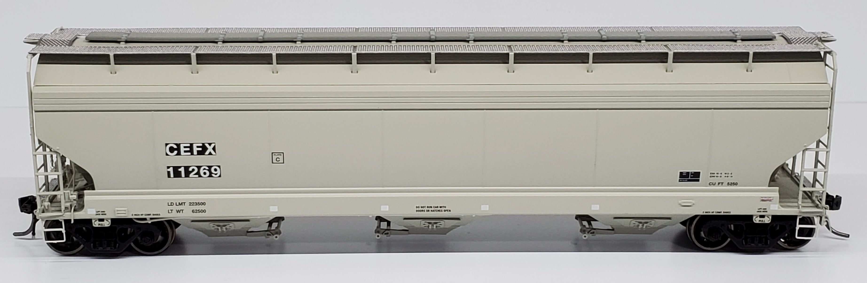 HO Trenton 5250 Hopper CEFX Black Patch