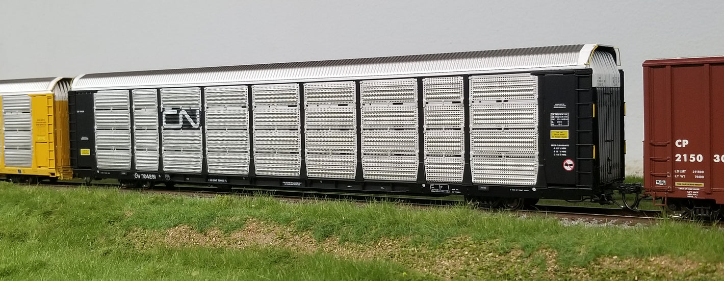 HO 89' Tri-Level Autorack Rave1 CN