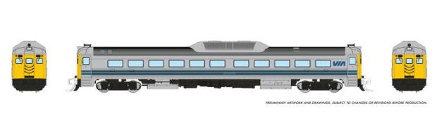 Rapido N Budd RDC VIA Early