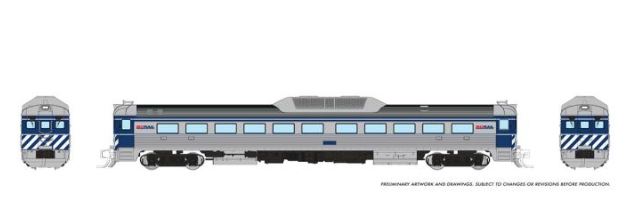 Rapido N Budd RDC BC Rail