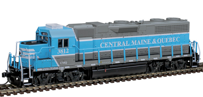 Atlas N GP-38 w/Sound CM&Q
