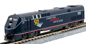 KATO N P42 AMTRAK Midnight Blue 50th Anniversary