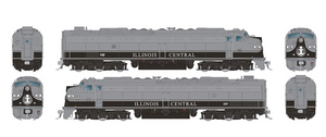 Rapido HO E8A set Illinois Central Exec w/sound