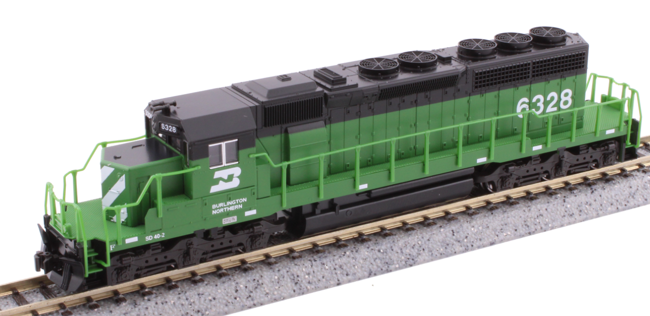 KATO N SD40-2 Burlington Northern