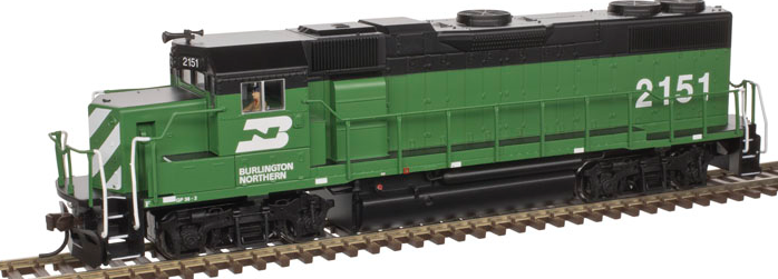 Atlas Trainman HO GP38-2 Burlington Northern