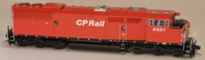 Bowseer HO SD40-2F CP Rail no porthole