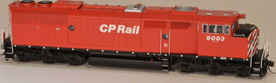 Bowser HO SD40-2F CP Rail w/porthole