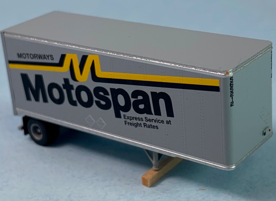 Trainworx N 28' Trailer Motorways' Motospan
