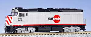 KATO N EMD F40PH Caltrain