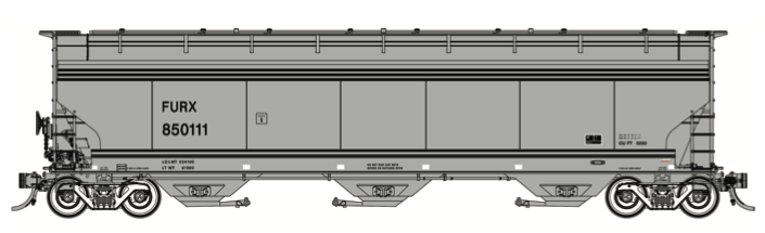 HO Trenton 5250 Hopper FURX Jane