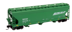 Intermountain N ACF 4650 Hopper BNSF Green wedge