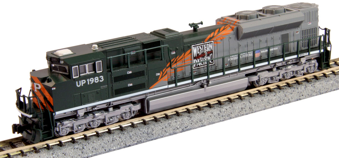 KATO N SD70ACe w/DCC Sound Union Pacific WP Heritage