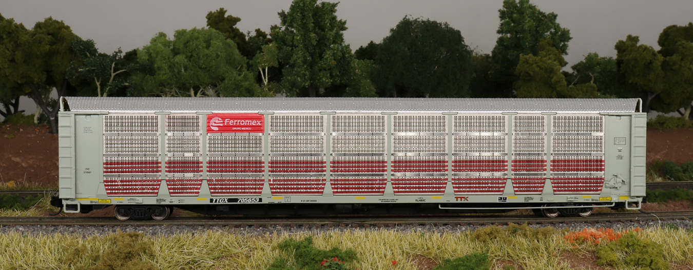 Intermountain N Bi-Level Autorack Ferrromex