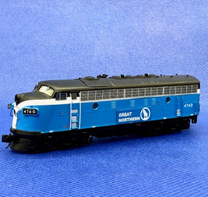 Intermountain N F7A w/DCC Sound Great Northern Big Sky Blue